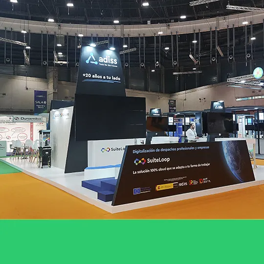 Diseño de stand de ADISS